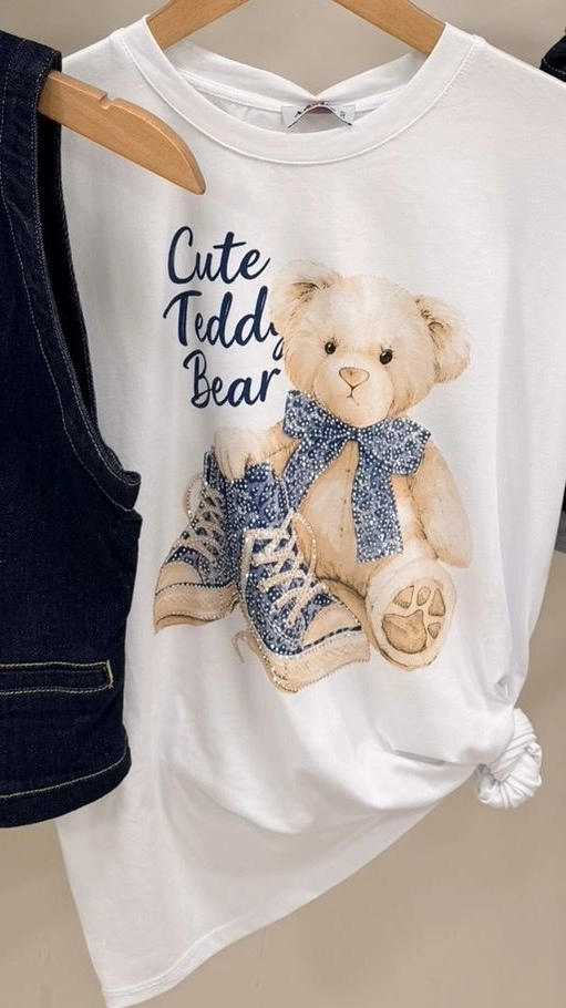 İthal Teddy Basic Tshirt