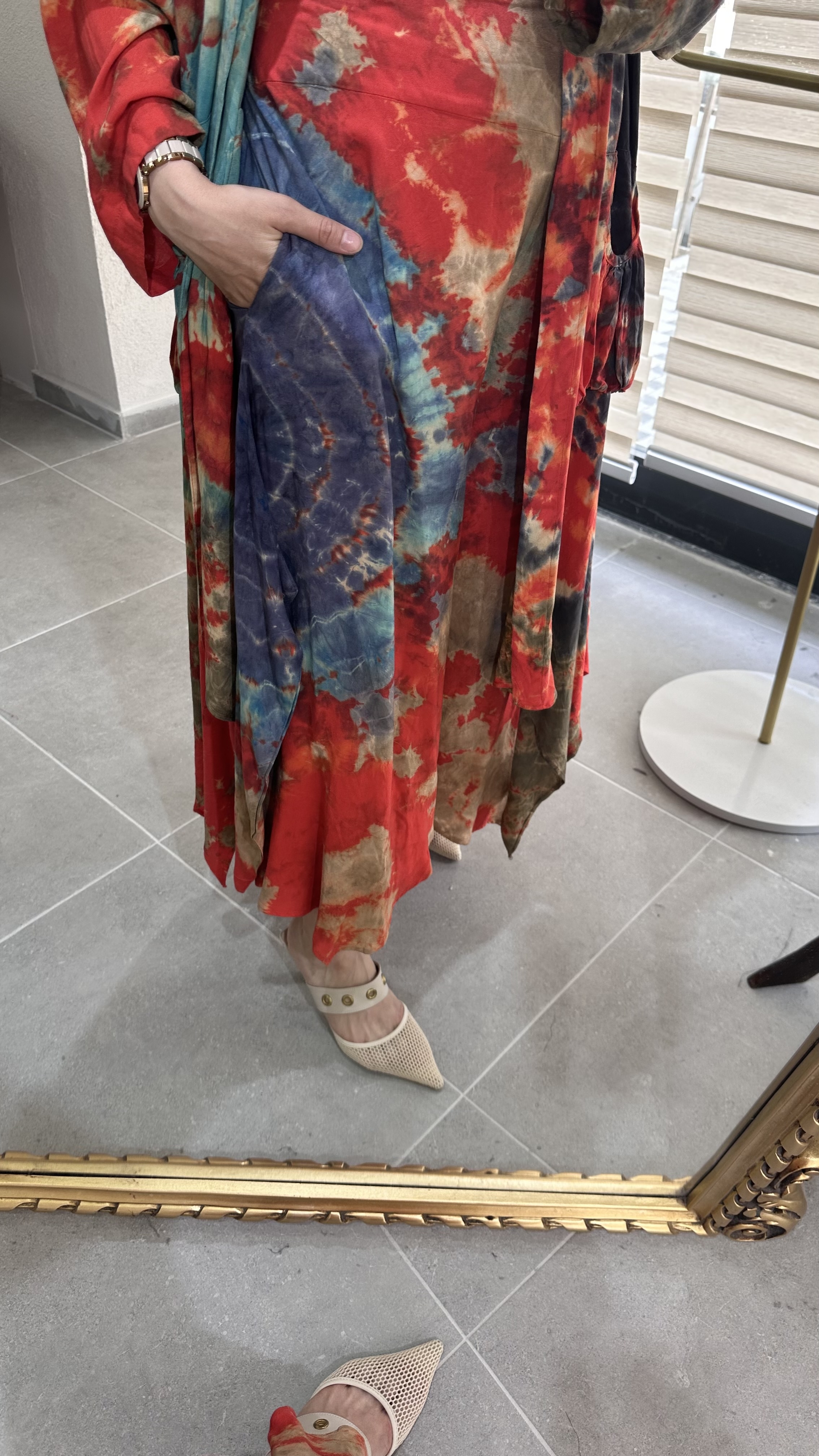 Organik Viskon Batik Takım