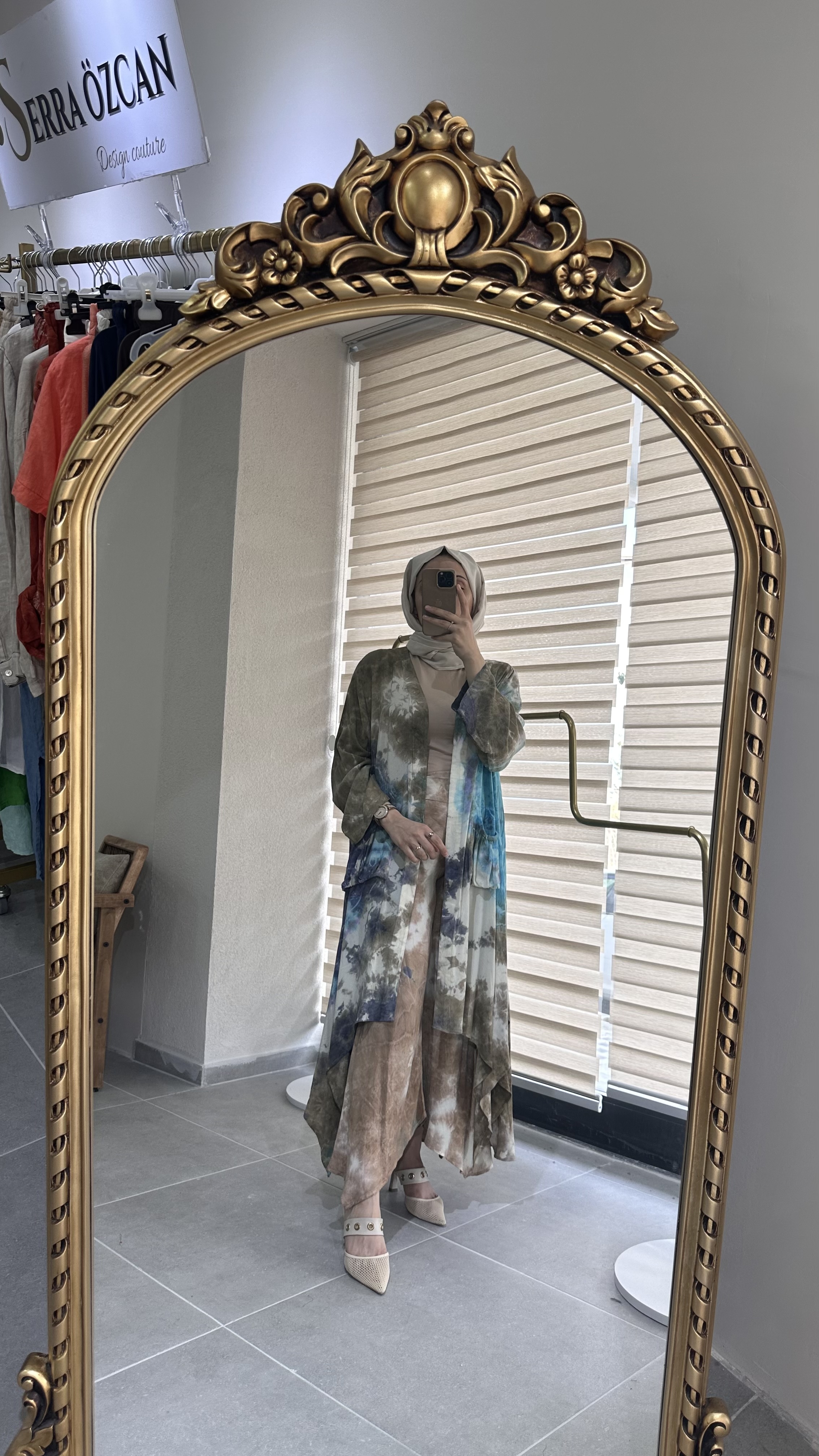 Organik Viskon Batik Takım