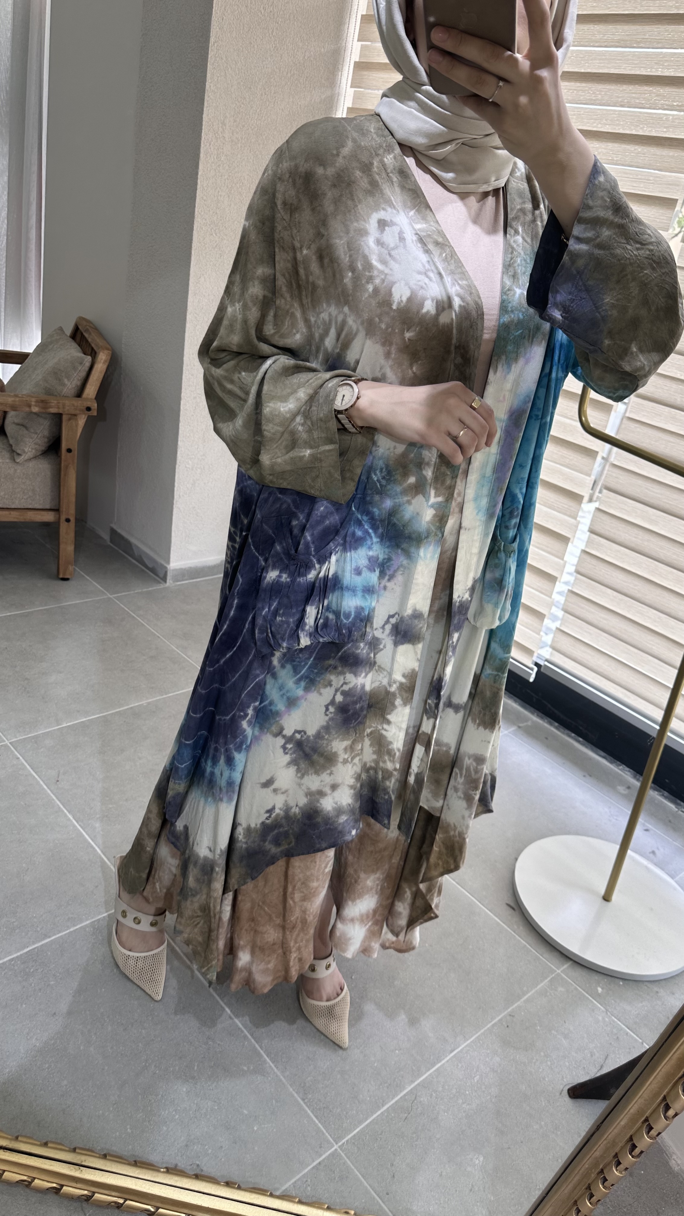 Organik Viskon Batik Takım