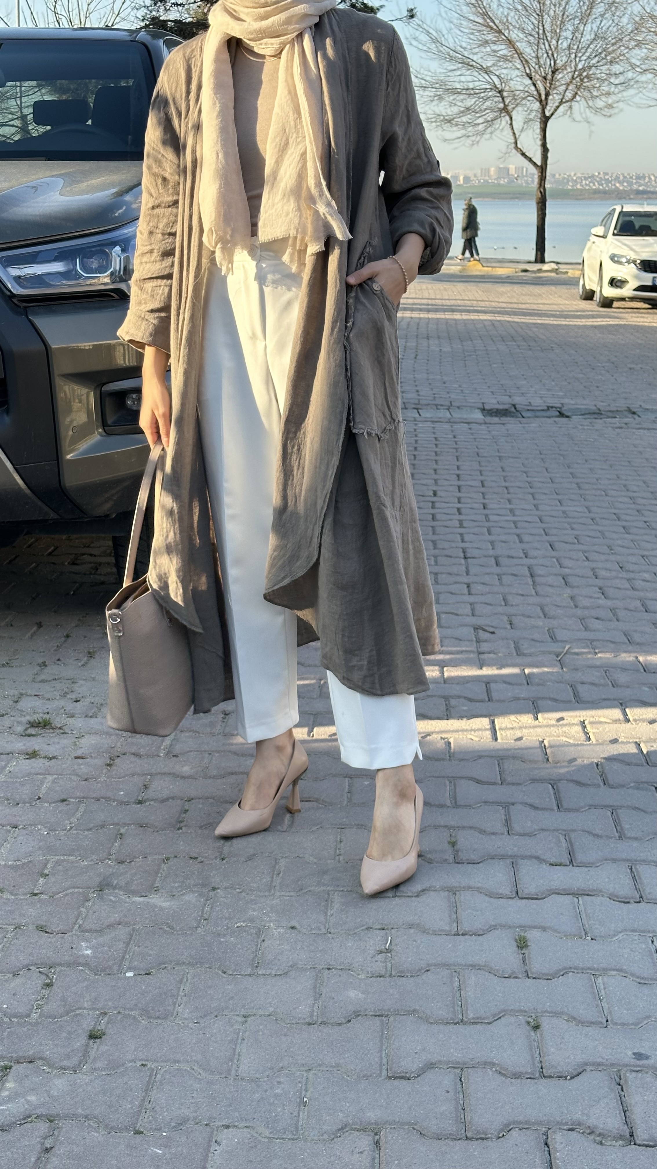 İtalyan Organik Keten Kap