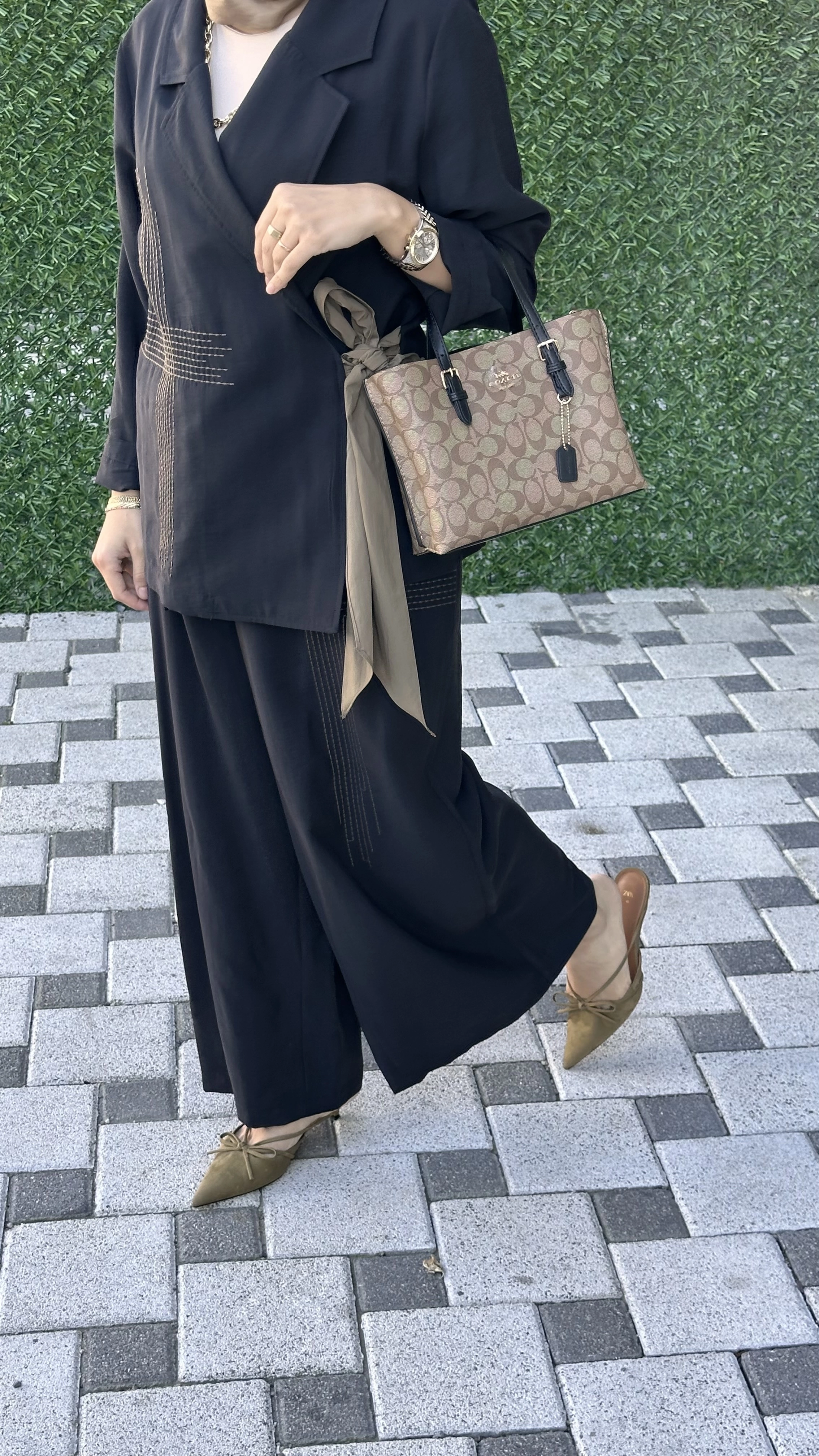 Prive Tasarım Dikişli Blazer Takım