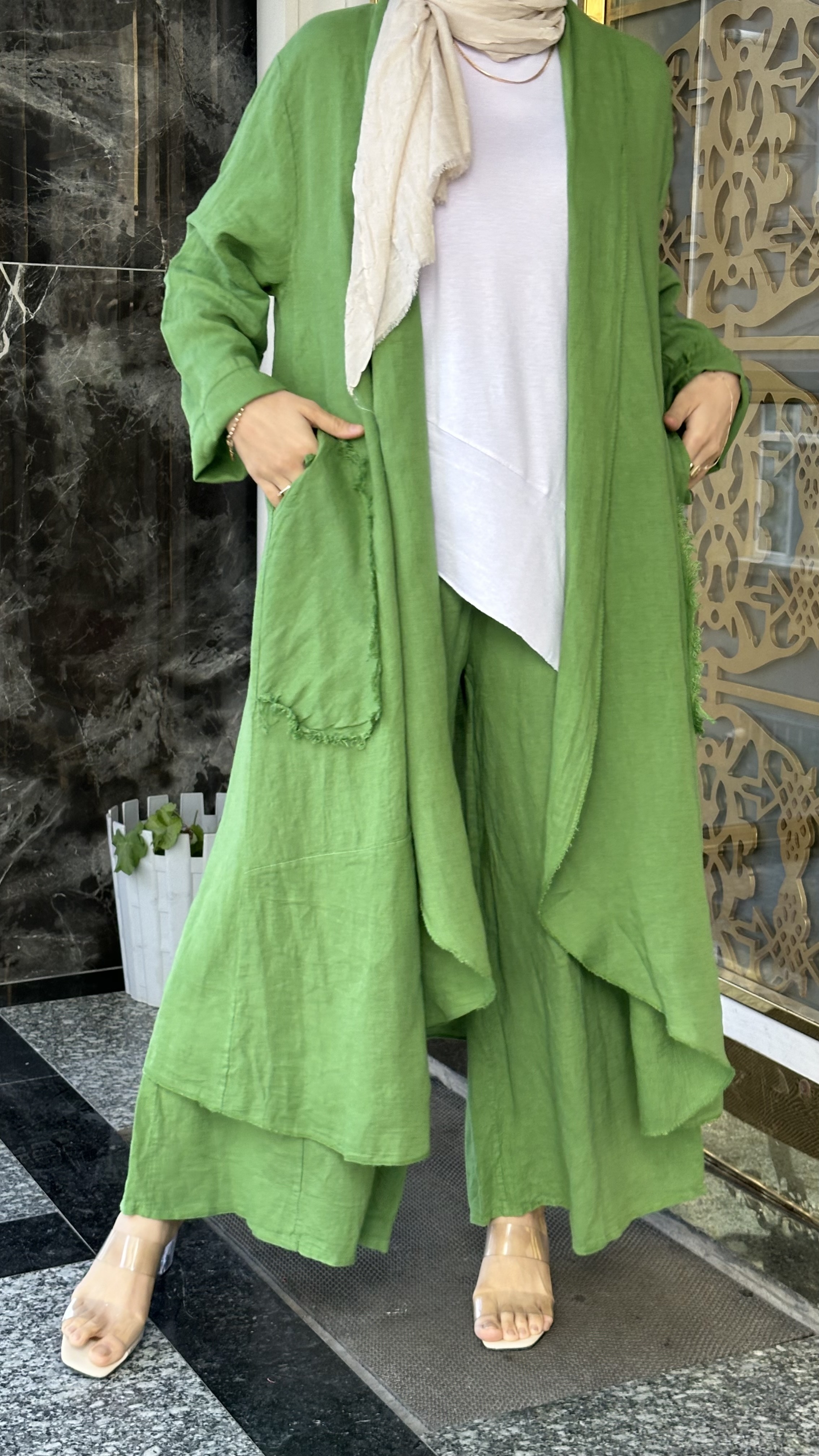 İtalyan Keten Takım 