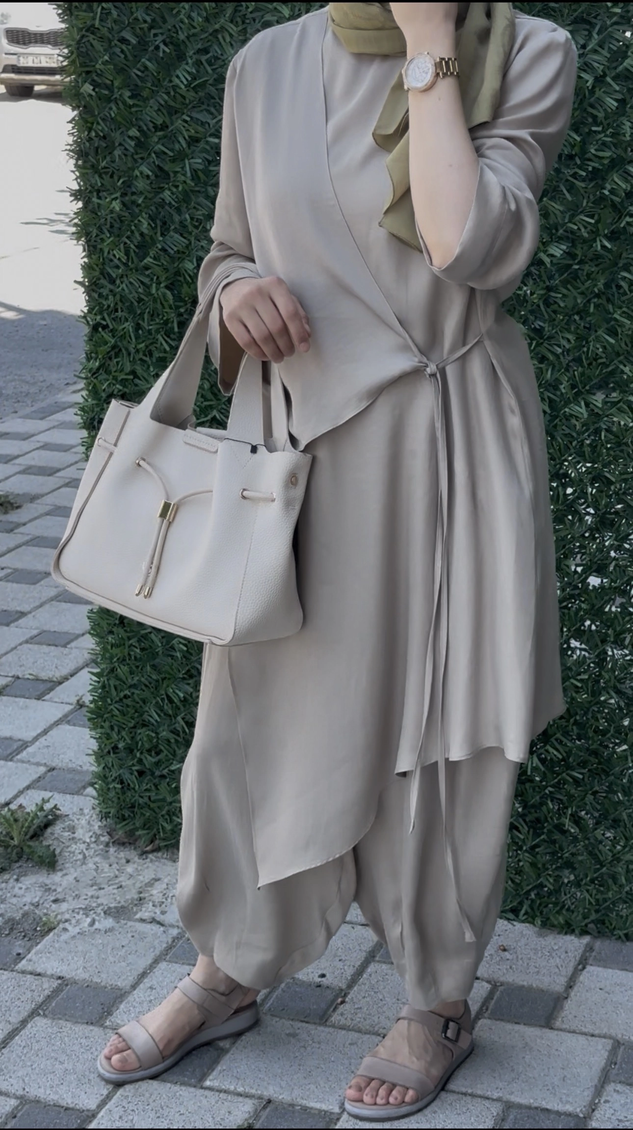 Prive Asimetrik Tunikli Modal Tasarım Soft Takım