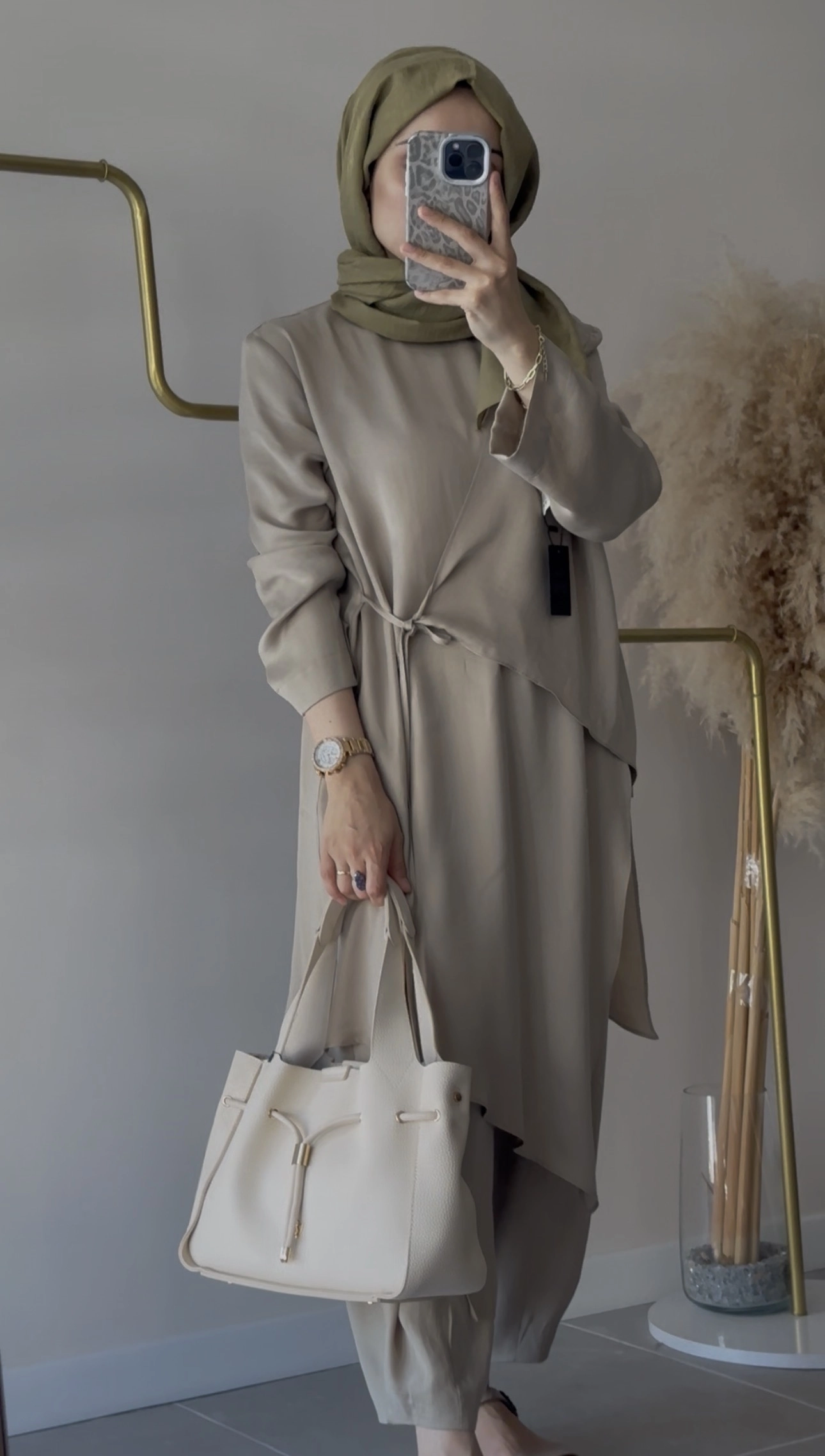Prive Asimetrik Tunikli Modal Tasarım Soft Takım