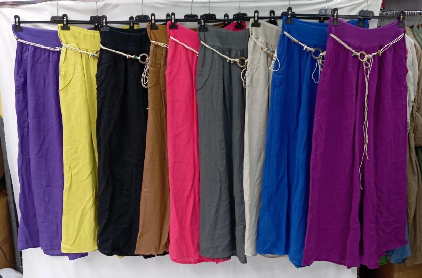 Organik Keten İtalyan Pantolon