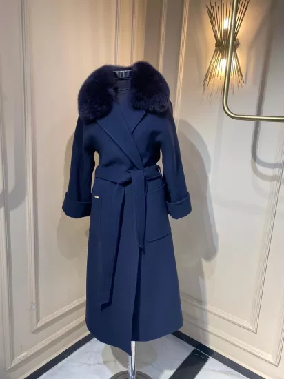 Massimo Model Kürklü Kaşmir Kaban