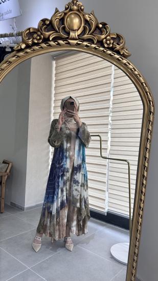 Organik Viskon Batik Takım