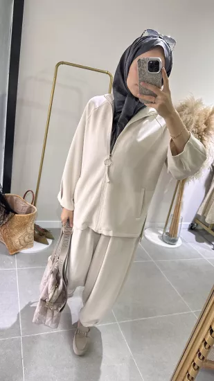Fermuarlı Oysho Takım